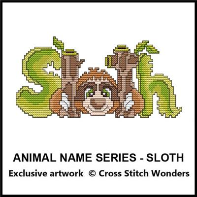 Animal Name Series - SLOTH